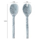 Mera Resin Serving Spoons - Set of 2 - Black and White - Image 4