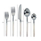 Frose Silver Stainless Steel Flatware - Set of 5 Pieces - Service For 1 - Image 4