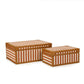 Kora Cotton Jute Contract-Grade Jewelry Box Set - Terracotta - Image 5