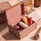 Kora Cotton Jute Contract-Grade Keepsake Box Set - Terracotta - Image 2