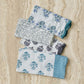 Crissy Cotton Canvas Printed Napkins - Set of 4 - Black and White - Image 2