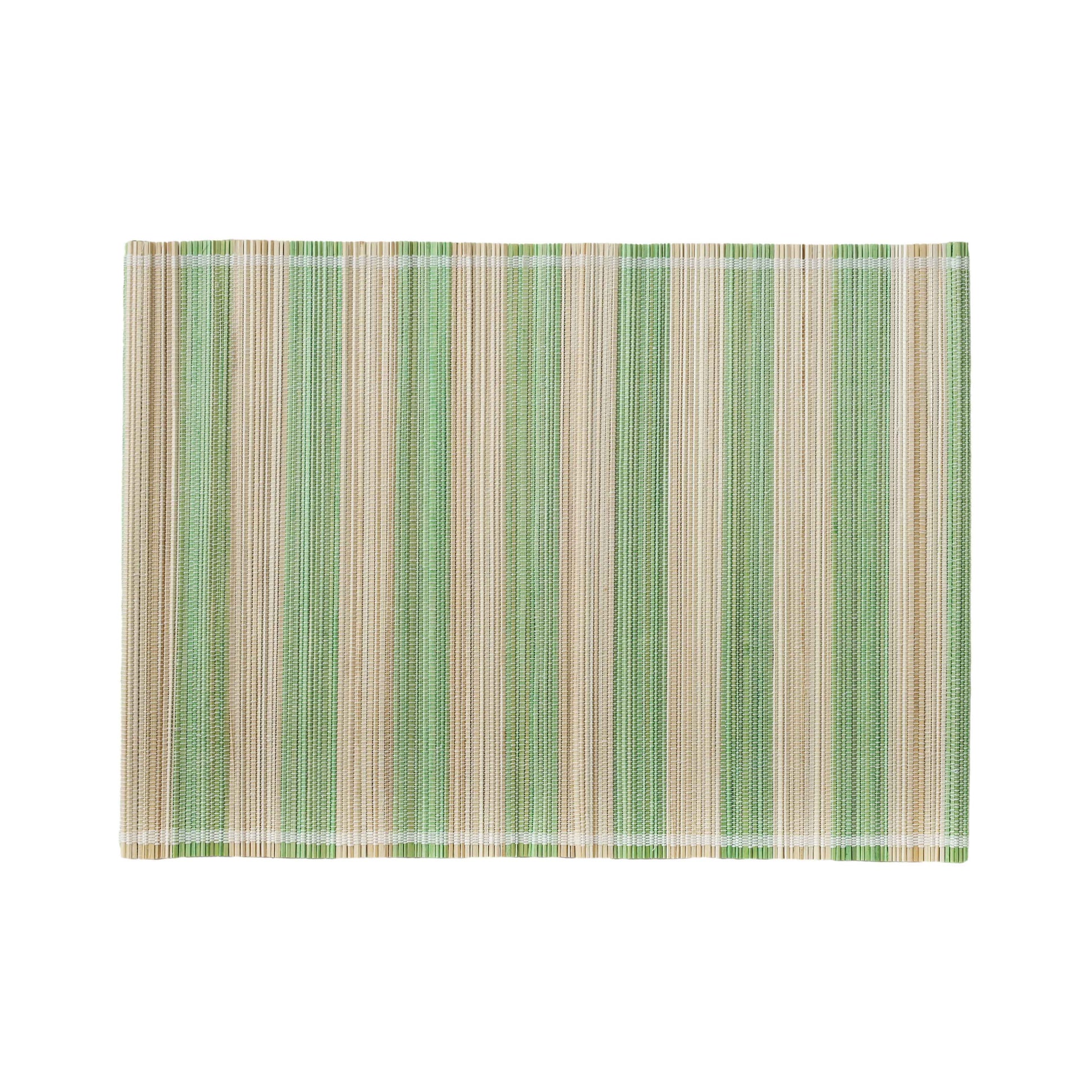 Jora Faded Bamboo Placemat - Set of 4 - Green - Image 2