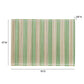 Jora Faded Bamboo Placemat - Set of 4 - Green - Image 5