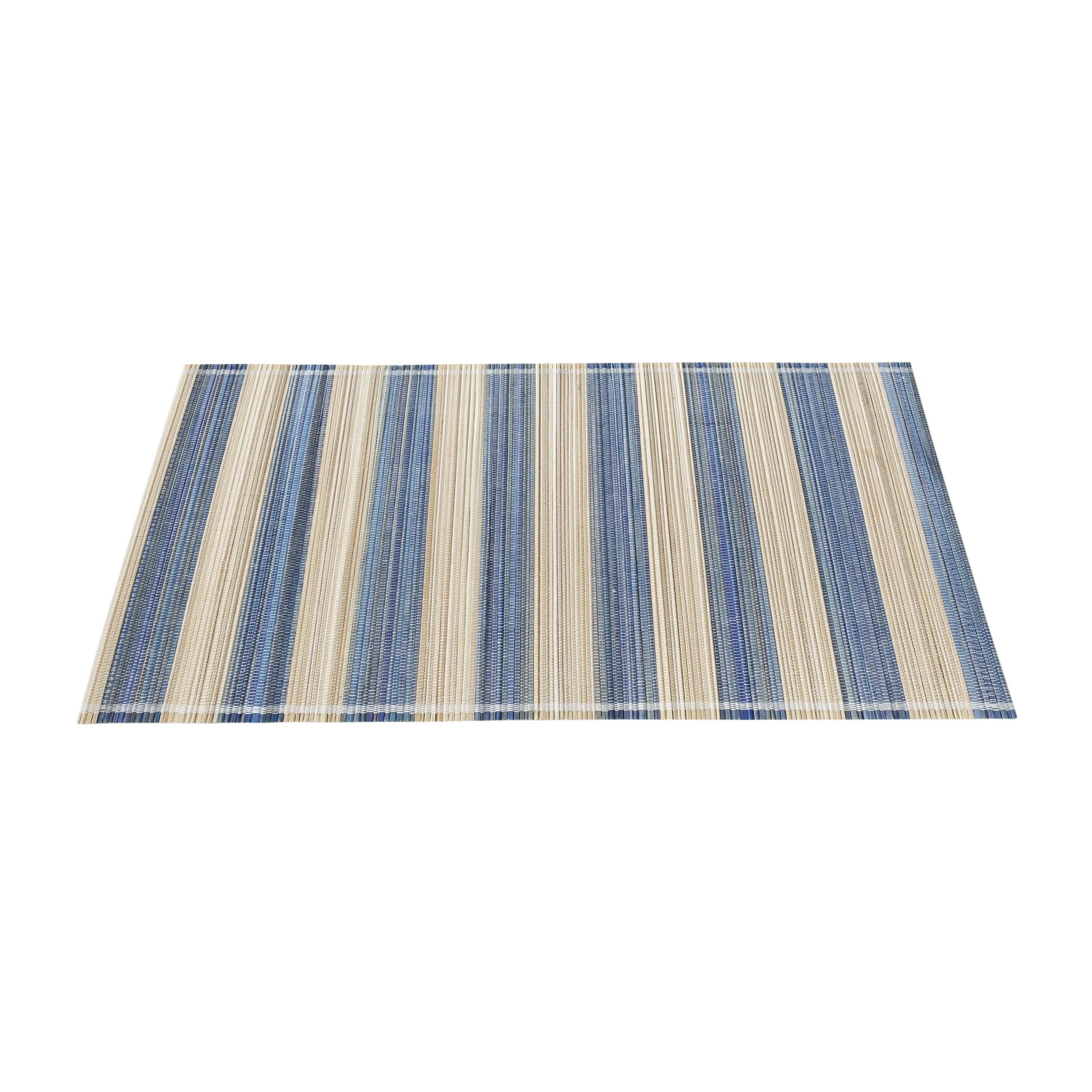 Jora Faded Bamboo Placemat - Set of 4 - Blue - Image 3