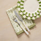 Dolce Natural Cotton Napkin - Set of 4 - Olive Green - Image 2