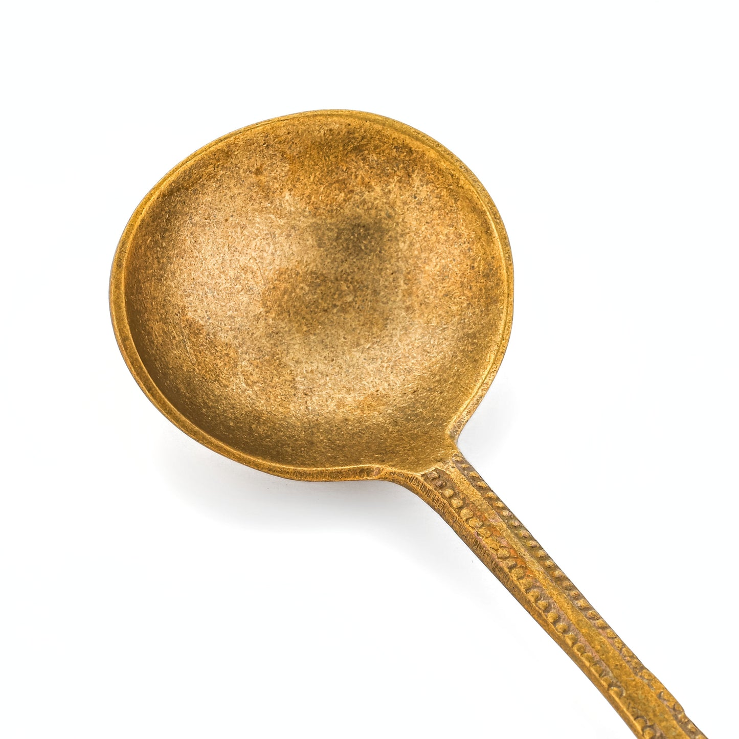 Anuja Large Brass Serving Spoon - Image 3