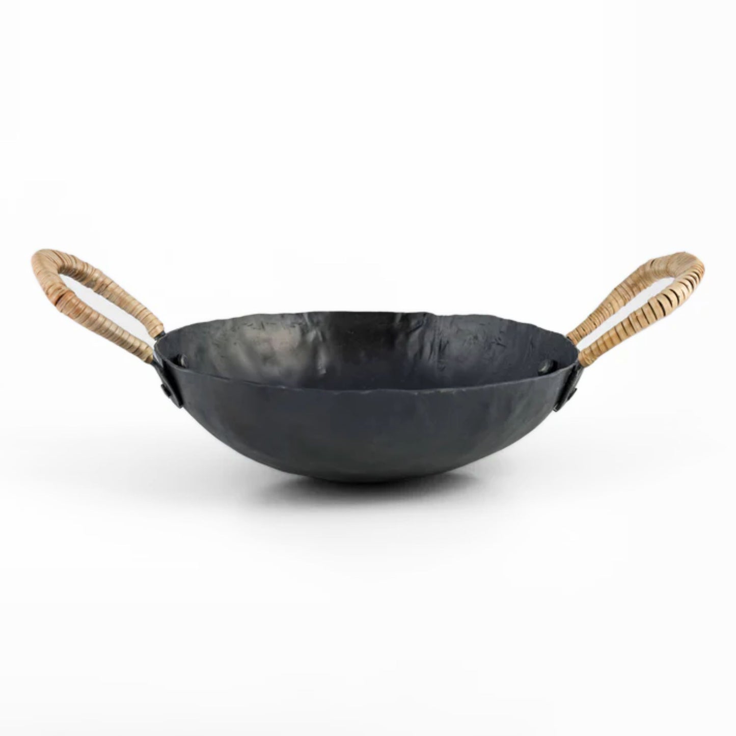 Verma Black Hammered Iron Catchall - Image 3