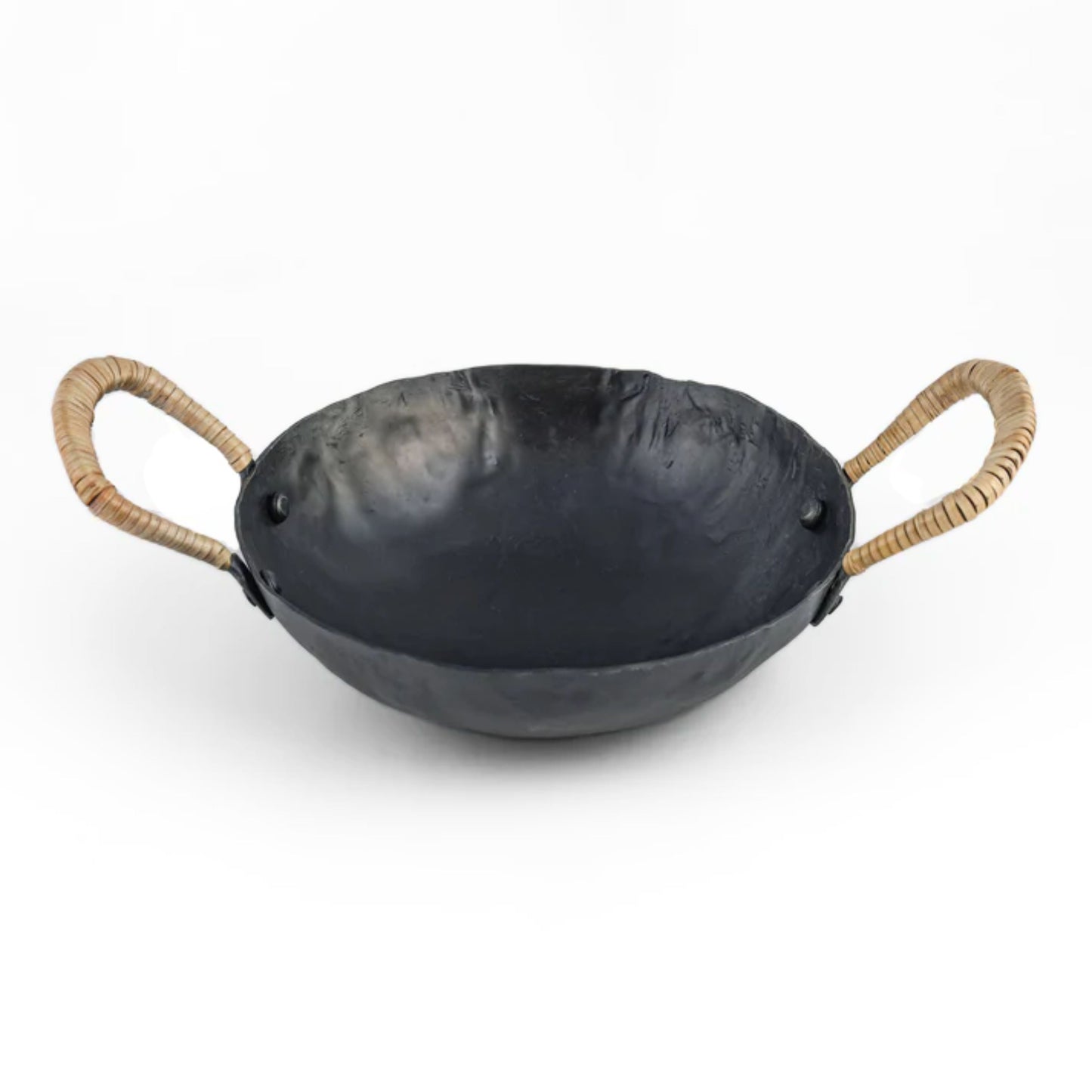 Verma Black Hammered Iron Catchall - Image 1