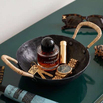 Verma Black Hammered Iron Catchall - Default Title - Image 1