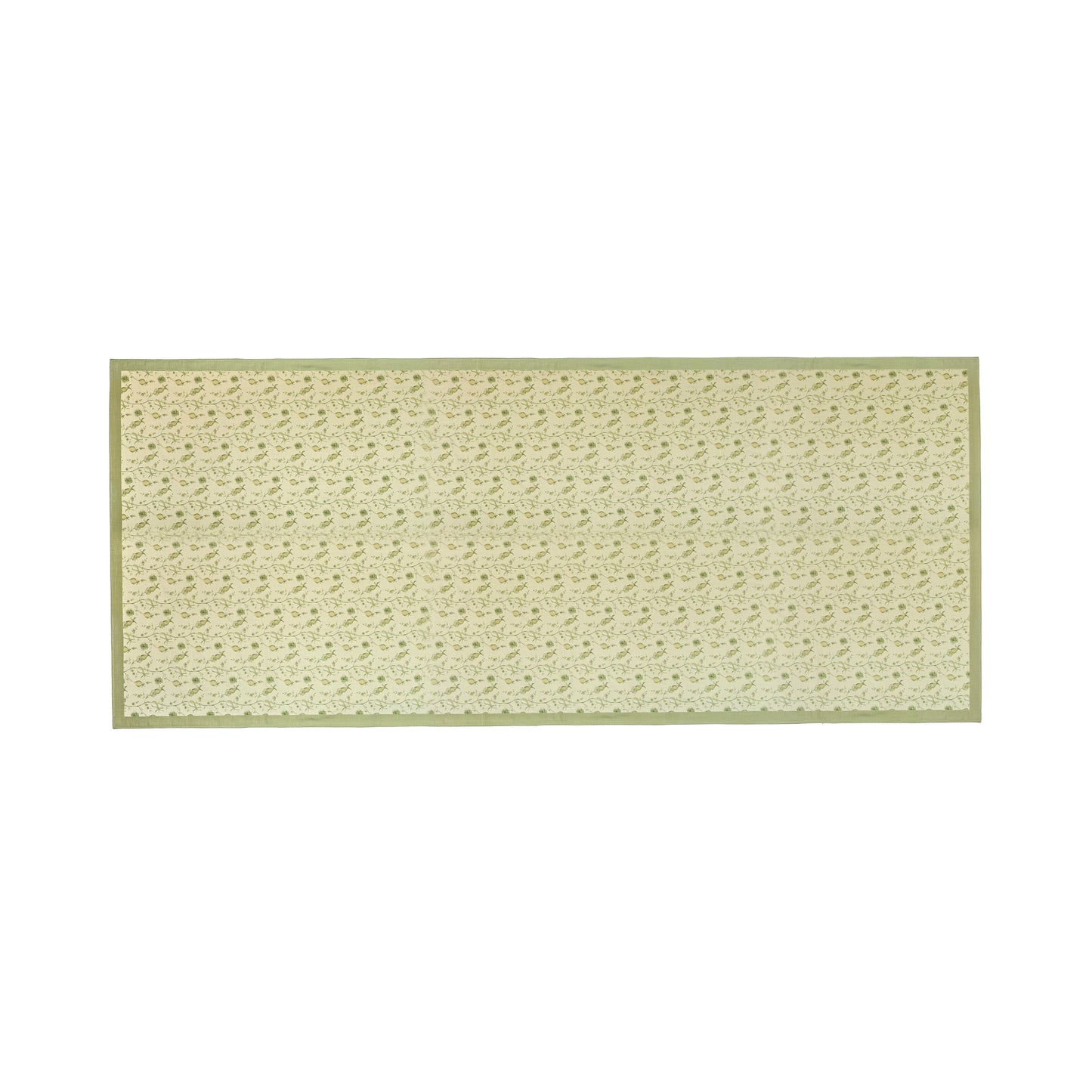 Dolce Natural Cotton Table Cloth - Olive Green / 70