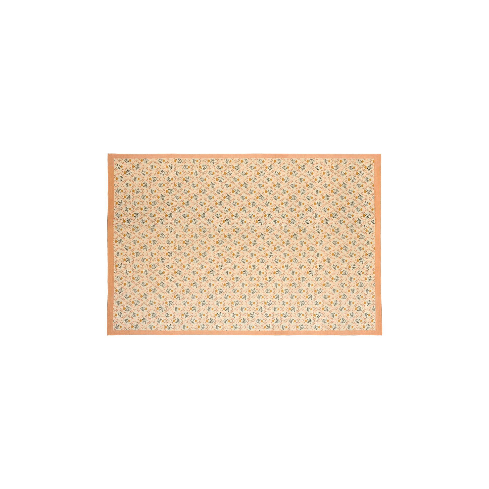 Dolce Natural Cotton Table Cloth - Blush / 70" x 120" - Image 1