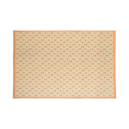 Dolce Natural Cotton Table Cloth - Blush / 70" x 120" - Image 1