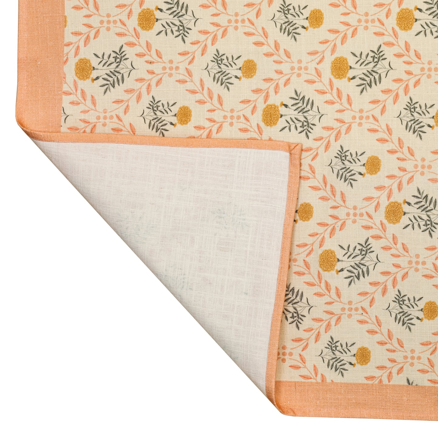 Dolce Natural Cotton Table Cloth - Blush / 70