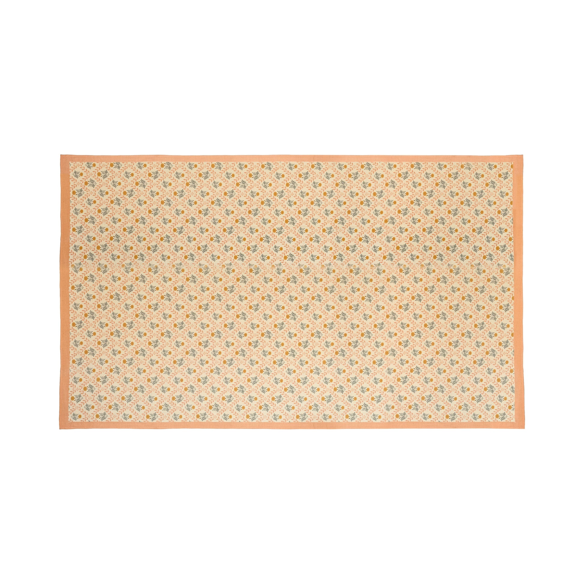Dolce Natural Cotton Table Cloth - Blush / 70" x 140" - Image 1