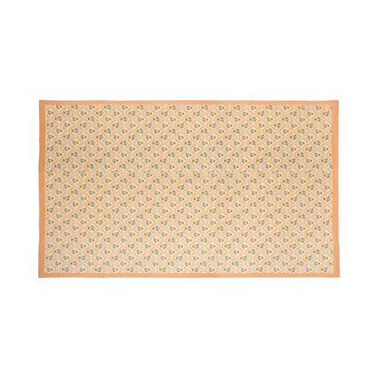 Dolce Natural Cotton Table Cloth - Blush / 70" x 140" - Image 1