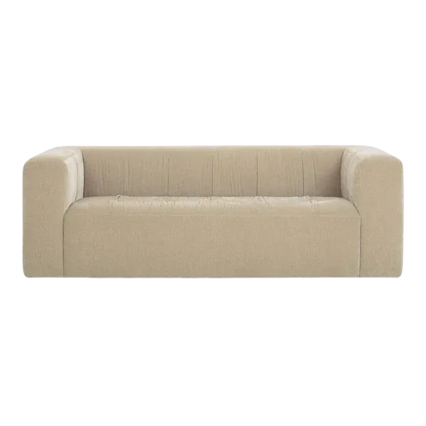 Alder 89" Upcycled Contract-Grade Chenille Sofa