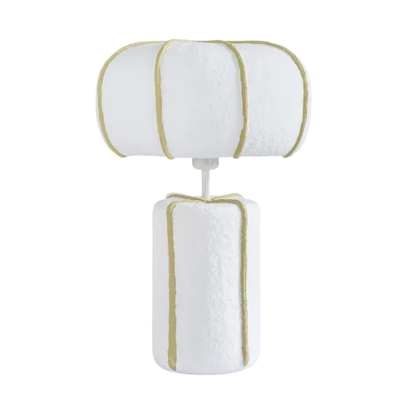 Looma Cotton Mache Table Lamp