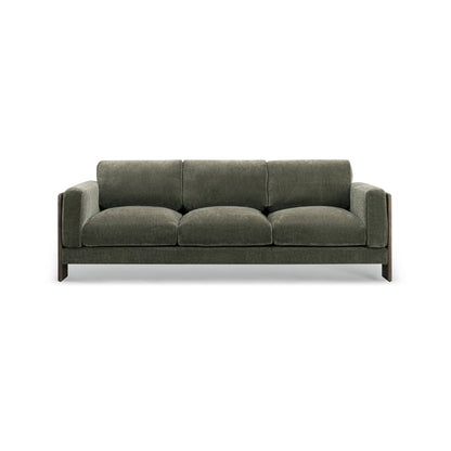 Elyn 91" Sofa - Olive Green - Image 1