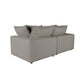 Cali 80" Modular Loveseat - Slate - Image 5