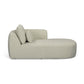 Noor 71" Modular Chaise - Wheat / RAF - Image 4
