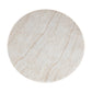 Cynthia 54" Concrete Indoor/Outdoor Dining Table - Travertine,Walnut Brown / 54" - Image 3