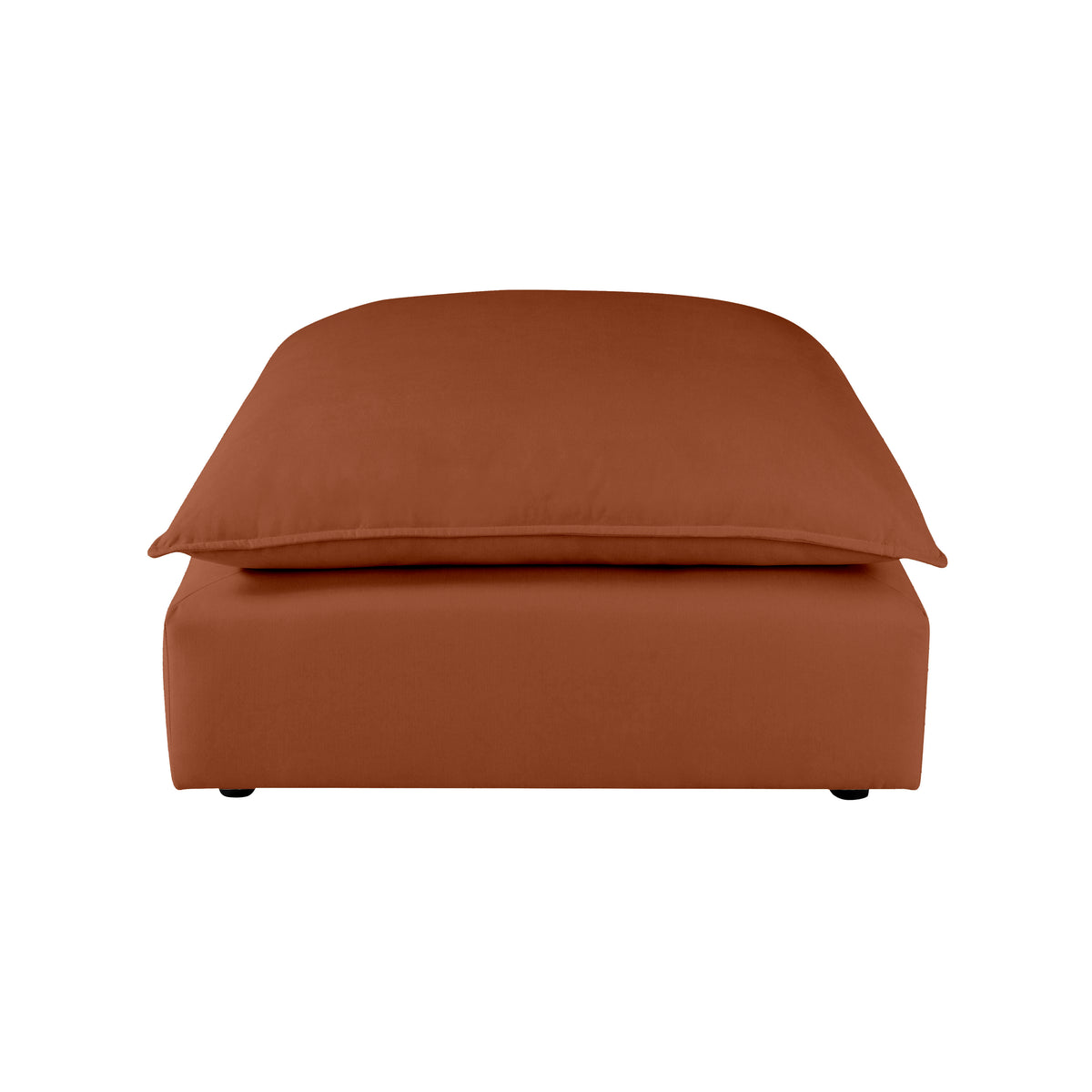 Cali Ottoman - Rust - Image 3