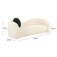 Leonie Faux Shearling Sofa (84"-103") - Beige / 84" - Image 6