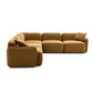 Travie 5-Piece Modular L-Sectional - Honey - Image 2