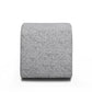 Desi Performance Fabric Ottoman - Black and White - Image 6