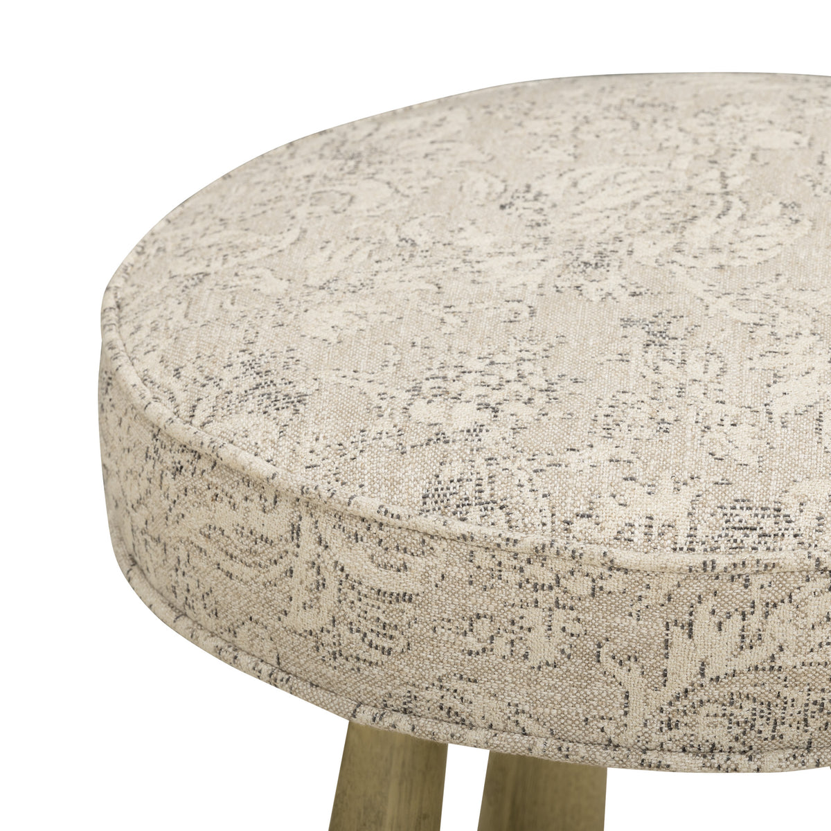 Pookie Accent Stool - Neutral Floral - Image 4