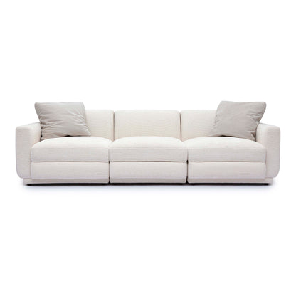 Perry Modular Sofa (96"-124") - Cream / 96" - Image 1