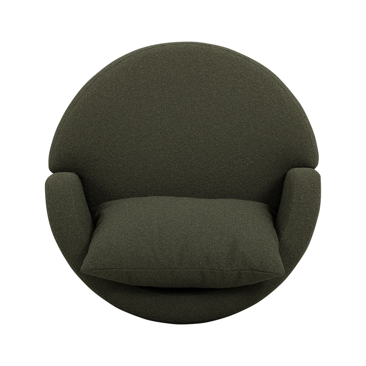 Silvi Performance Boucle Swivel Accent Chair - Kale Green - Image 6