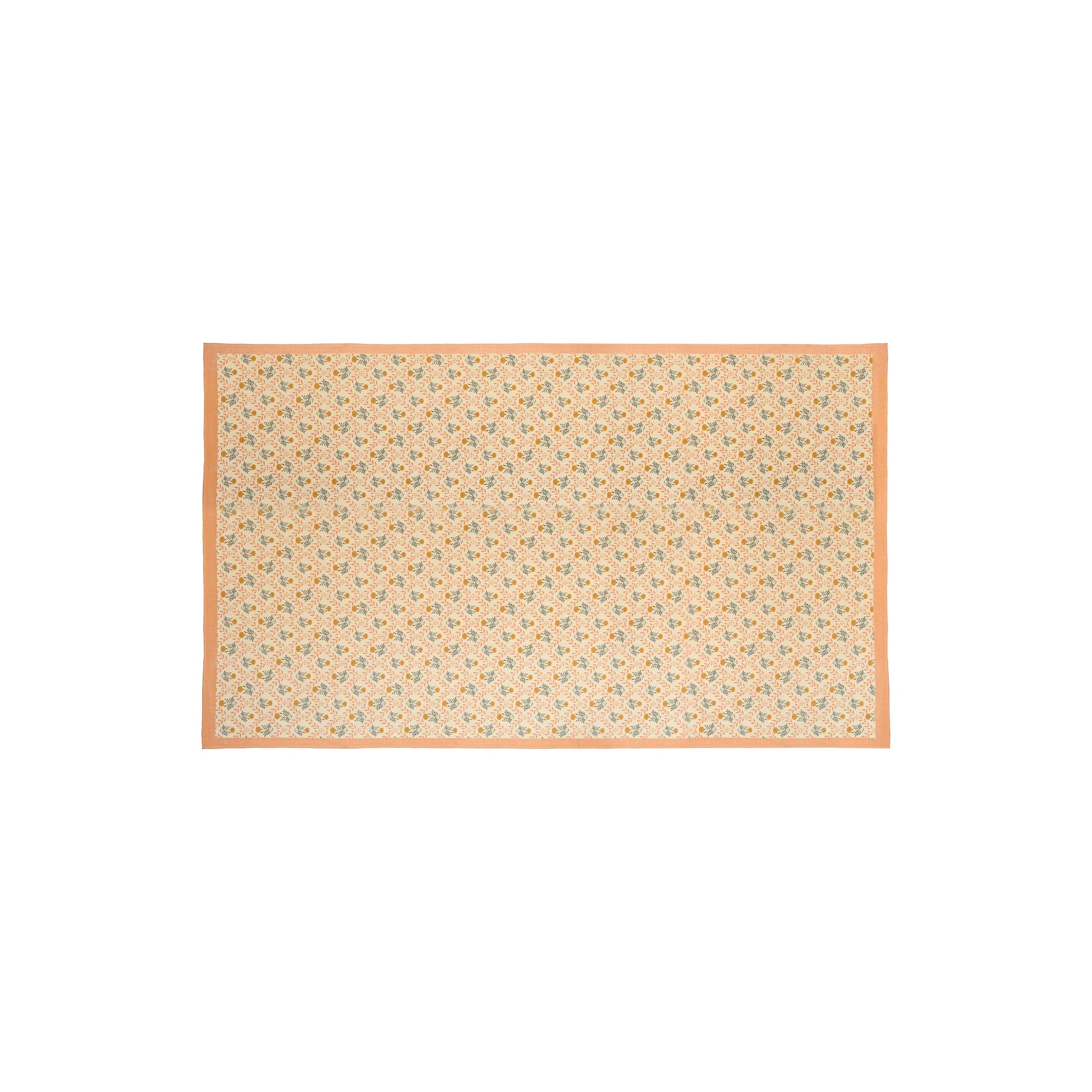 Dolce Natural Cotton Table Cloth - Blush / 70" x 140" - Image 1