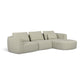 Noor 3-Piece Modular Sectional - Wheat / RAF - Image 2