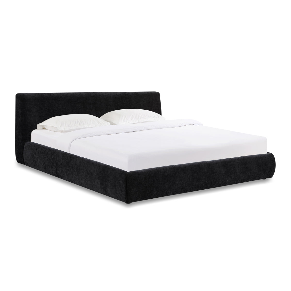 Isla Upholstered Bed - Charcoal / King - Image 3