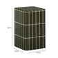 Tatiana Square Concrete Indoor/Outdoor Side Table - Forest Green - Image 4