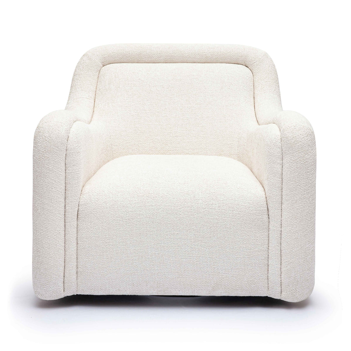 Charli Performance Swivel Chair - Off-White - Image 3