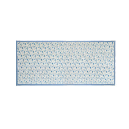 Dolce Natural Cotton Table Cloth - Baby Blue / 70" x 160" - Image 1
