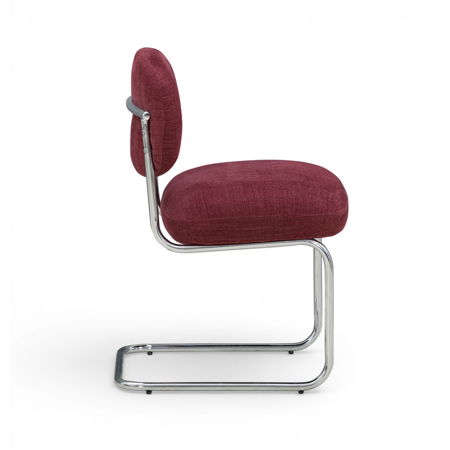 Becky Performance Chenille Chair - Red Wine - Image 3