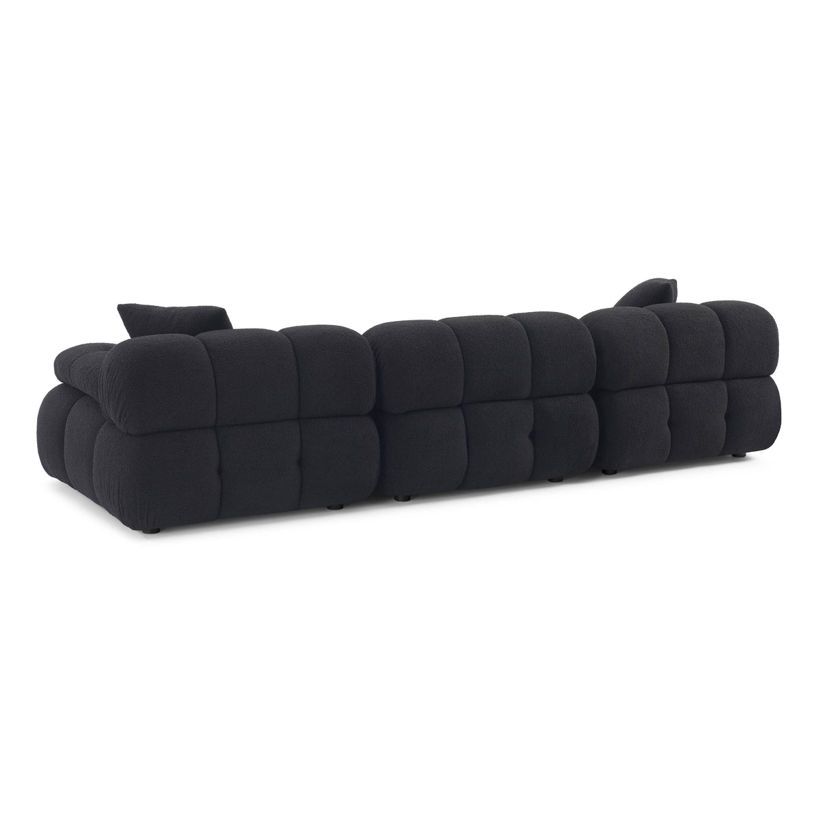 Calliope 118" Modular Sofa - Black - Image 4