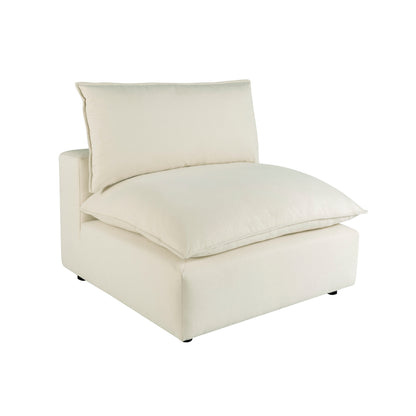 Cali Modular Armless Chair - Natural - Image 1