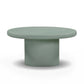 Jade Concrete Indoor/Outdoor Nesting Coffee Table Set - Green - Image 4