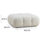 Calliope Performance Modular Ottoman - Cream - Image 4
