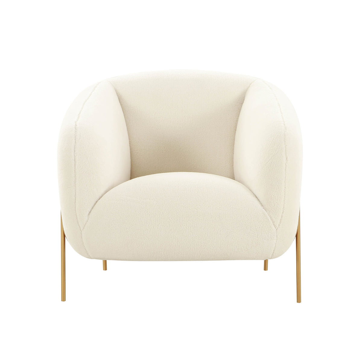 Kandra Accent Chair by Inspire Me! Home Decor - Off-White - Image 3