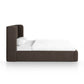 Harmony Performance Chenille Storage Bed - Chocolate Brown / Queen - Image 7