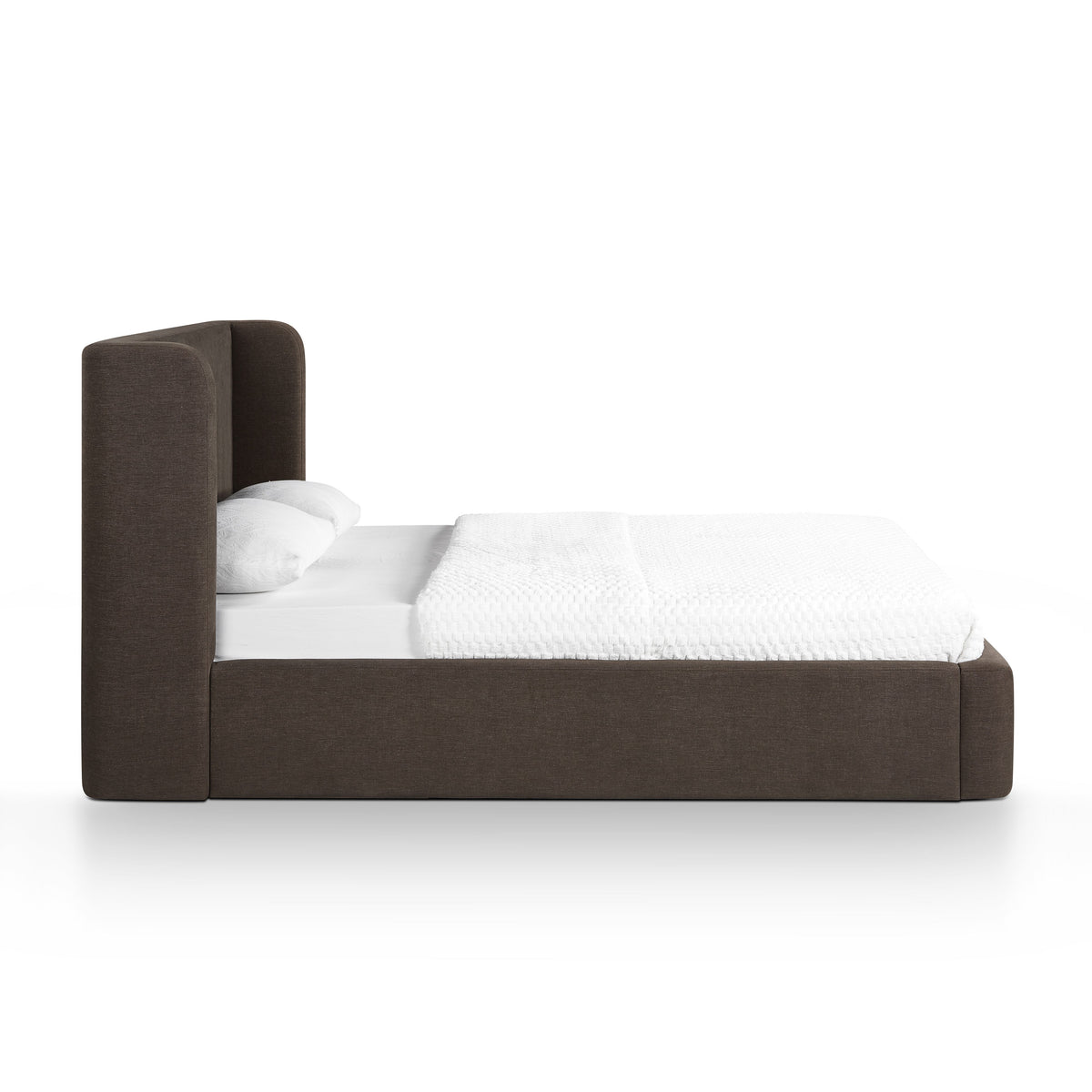 Harmony Performance Chenille Storage Bed - Chocolate Brown / Queen - Image 7