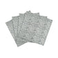 Crissy Cotton Canvas Printed Napkins - Set of 4 - Black and White - Image 5