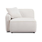 Travie Modular Corner Armchair - White Sand / LAF - Image 2