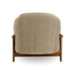 Piedmont Upcycled Contract-Grade Chenille Accent Chair - Taupe - Image 6