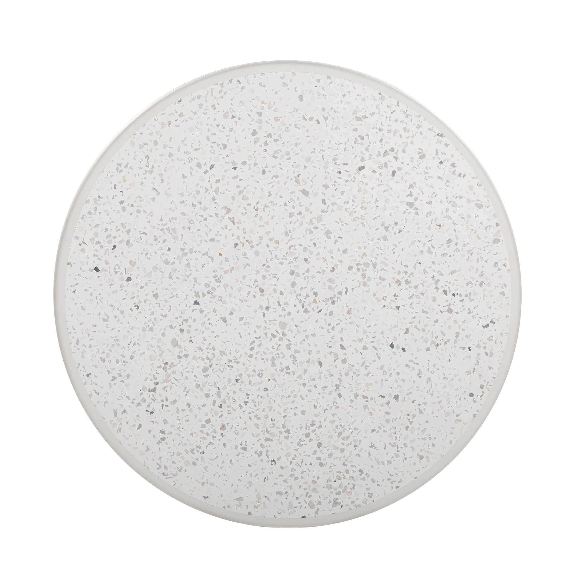 Billy 54" Concrete Terrazzo Indoor/Outdoor Dining Table - Image 3